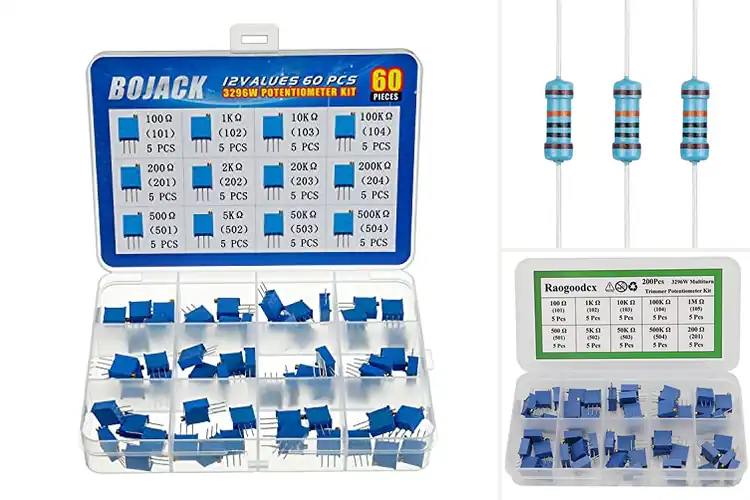 Detailed view of Best 100 To 500K Ohm Resistors: Precision for Your Projects