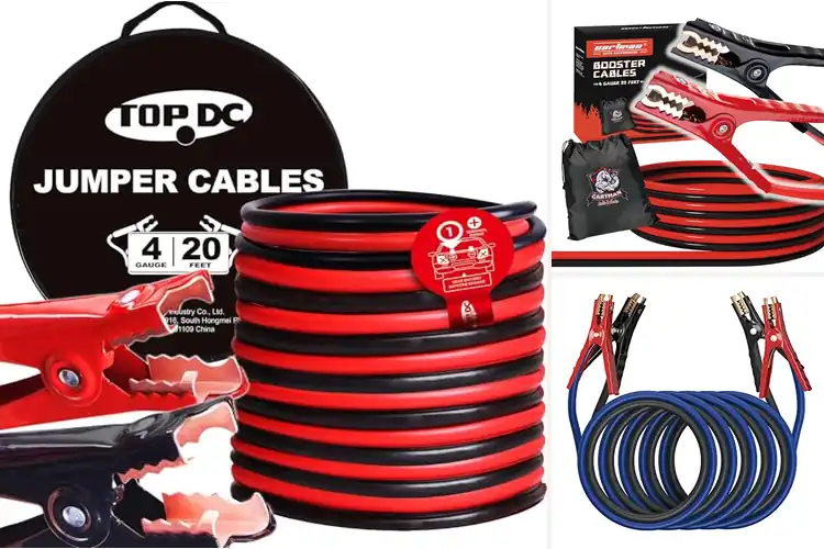 Detailed view of Best 20 Ft Jumper Cables