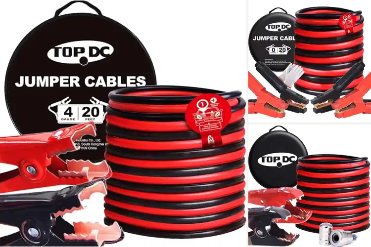 Detailed view of Best 20Ft Jumper Cables For Accessible Jump