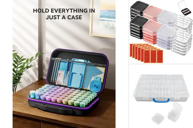 Detailed view of Best 60 Pcs In Plastic Storage Case Kit
