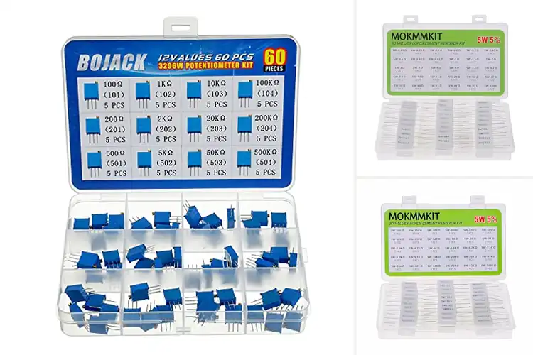 Detailed view of Best 60 Pcs Resistor Kits