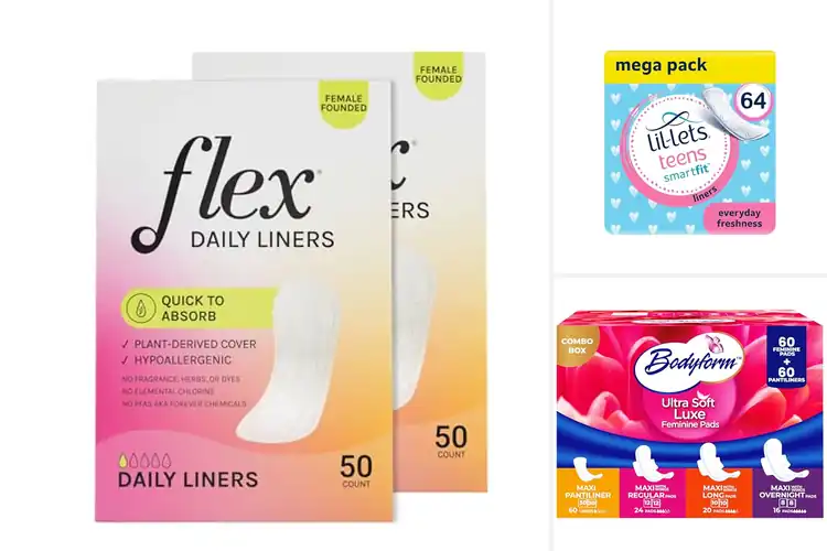 Detailed view of Best Absorbent Pantyliners for All-Day Comfort & Freshness