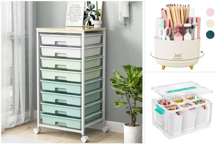 Detailed view of Best Art Supply Organizers: Stay Tidy & Inspire Creativity