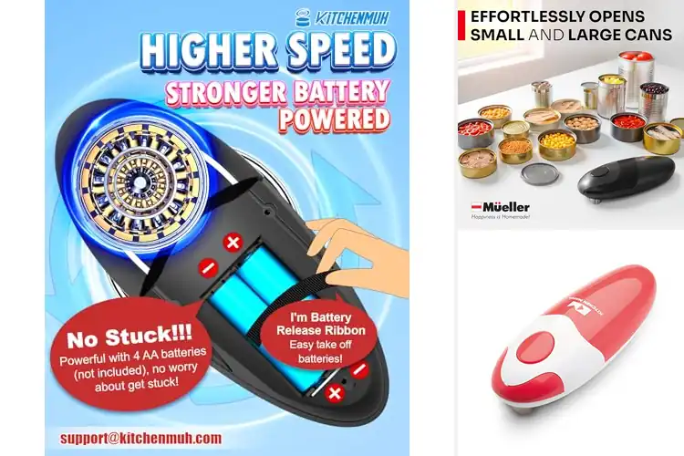 Detailed view of Best Battery Operated Can Openers