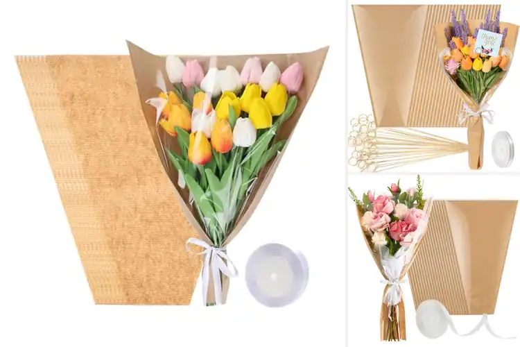Detailed view of Best Bouquet Wraps