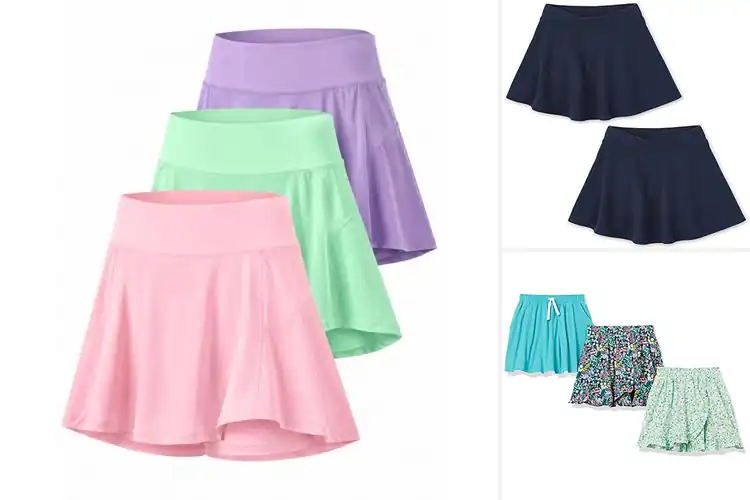 Detailed view of Best Breathable Comfort Skorts For Girls
