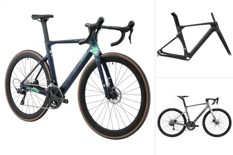 Detailed view of Best Carbon Fiber Road Frame
