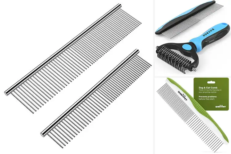 Detailed view of Best Cat Grooming Combs for a Smooth, Tangle-Free Coat