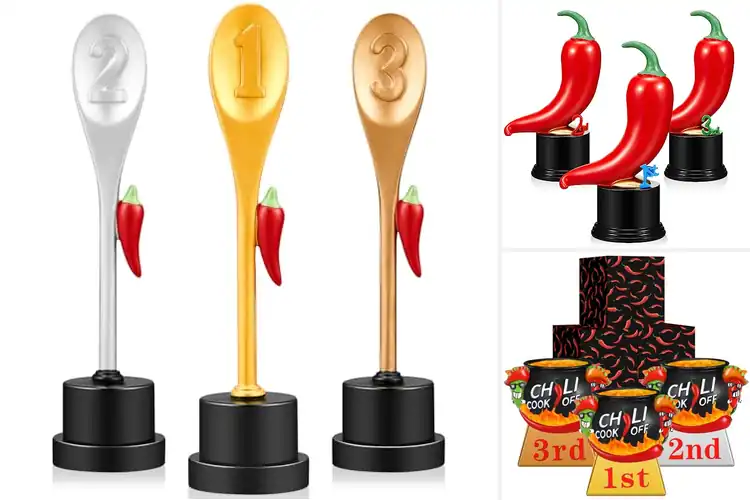 Detailed view of Best Chili Trophies: Top 10 Picks for Lasting Cook-Off Glory