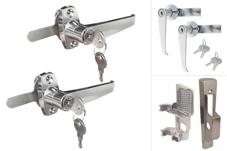 Detailed view of Best Chrome Locker Handles