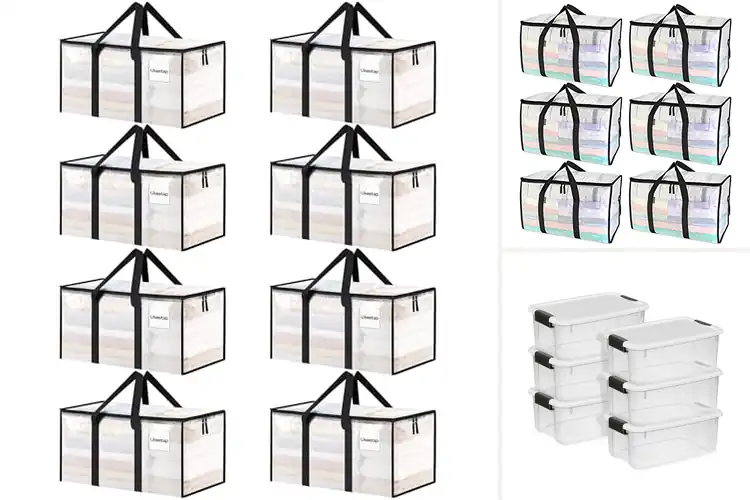 Detailed view of Best Clear Storage Containers
