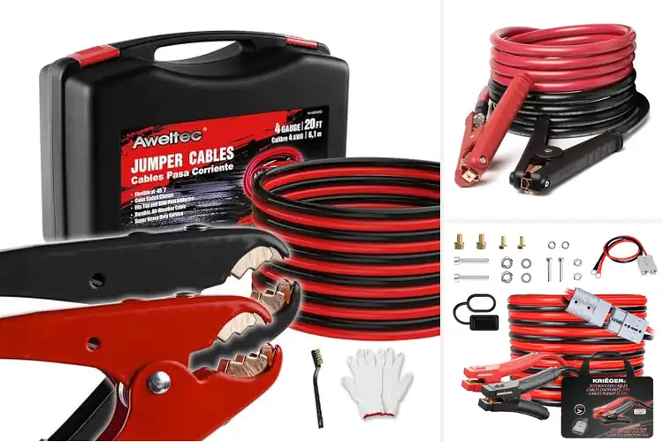 Detailed view of Best Copper Core Jumper Cables