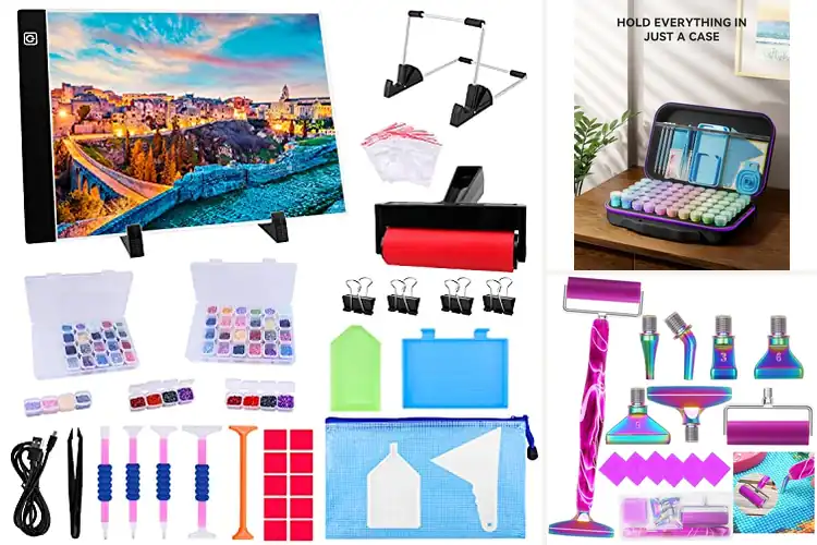 Detailed view of Best Diamond Painting Supplies