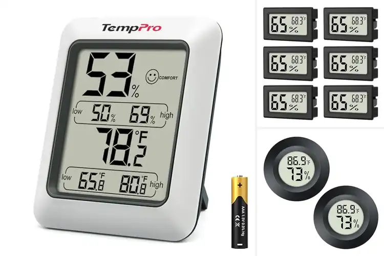 Detailed view of Best Digital Hygrometers: Top 10 Picks for a Healthier Home