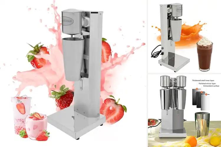 Detailed view of Best Durable Copper Motor Milkshake Machines