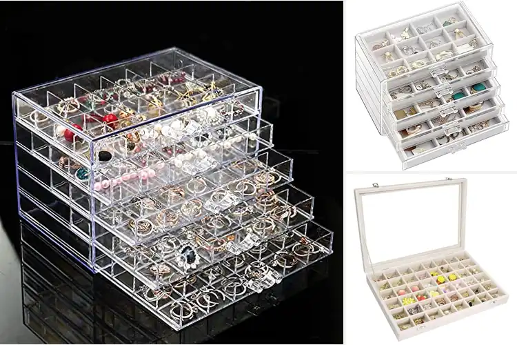 Detailed view of Best Earring Organizers