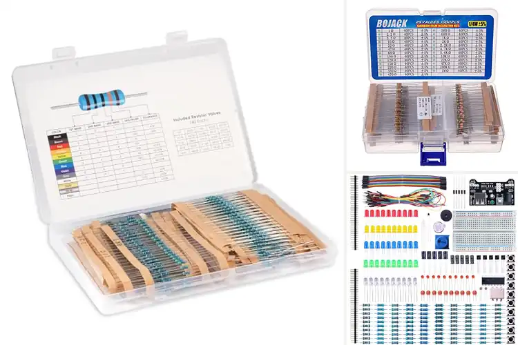 Detailed view of Best Electronics Resistor Kits: Top 10 Picks for DIY Success