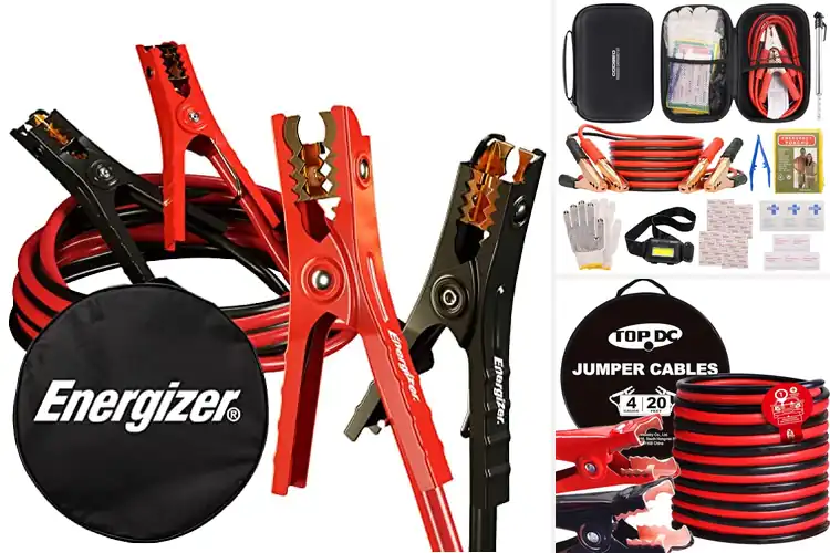 Detailed view of Best Emergency Jumper Cables