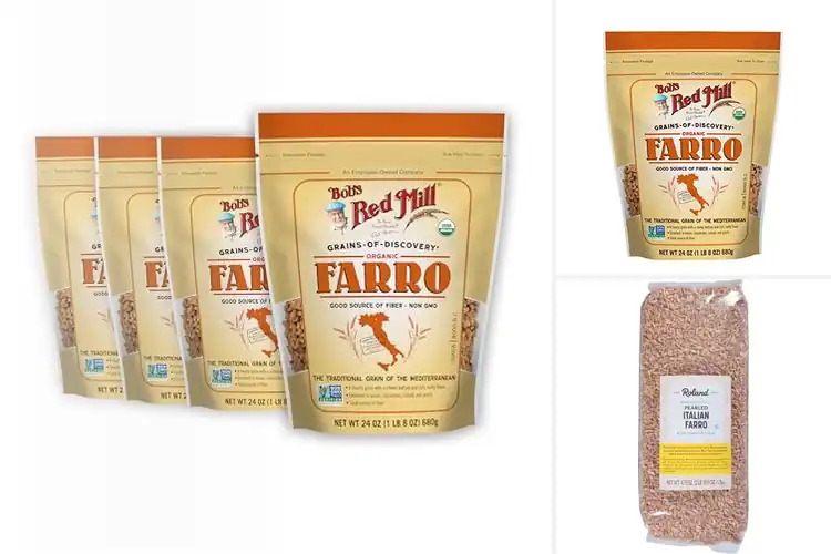 Detailed view of Best Farro Grains