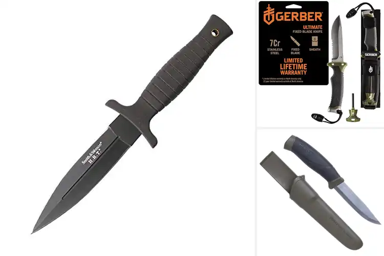 Detailed view of Best Fixed Blade Knives: Top 10 Picks for Outdoor Adventures