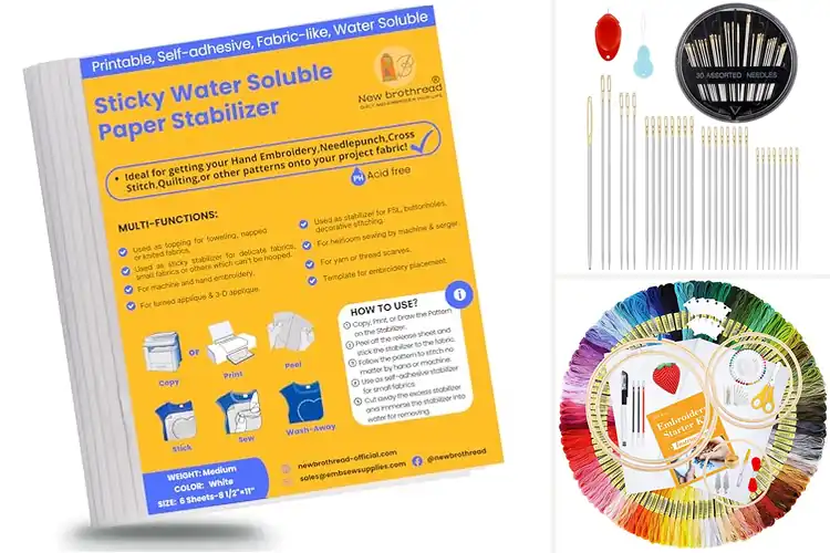 Detailed view of Best Hand Embroidery Supplies