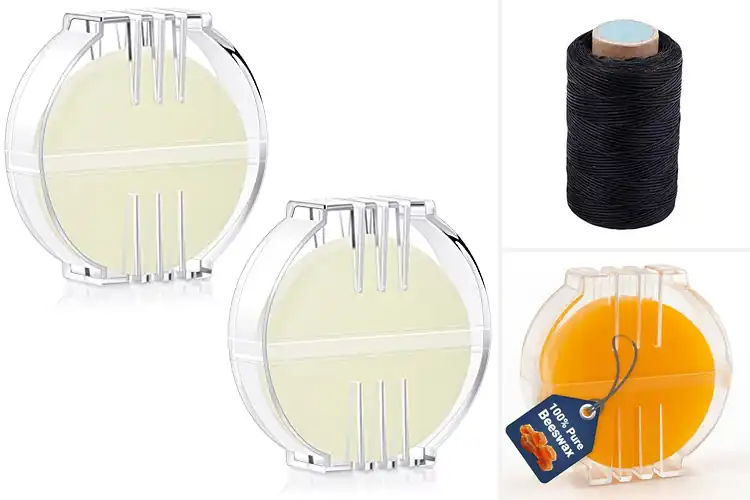 Detailed view of Best Hand Sewing Thread Waxes: Smooth, Tangle-Free Stitching