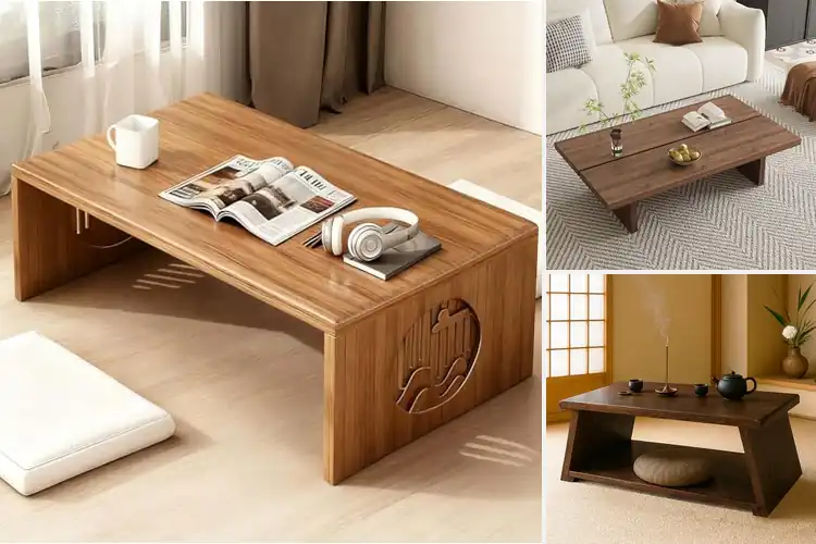 Detailed view of Best Japanese Style Coffee Tables