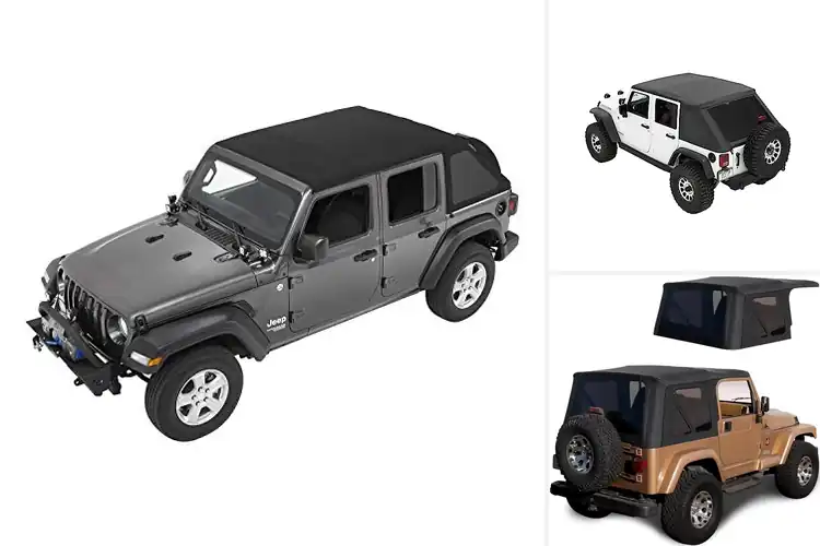 Detailed view of Best Jeep Wrangler Soft Tops