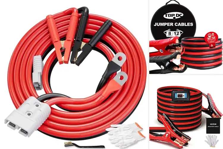 Detailed view of Best Jumper Cables for Motorhomes: Top 10 Road-Ready Picks