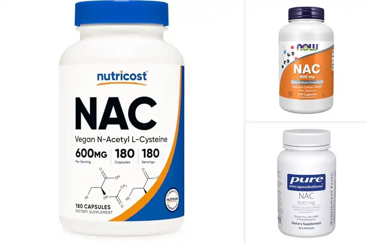 Detailed view of Best NAC Supplements for Immune Health & Detox Support