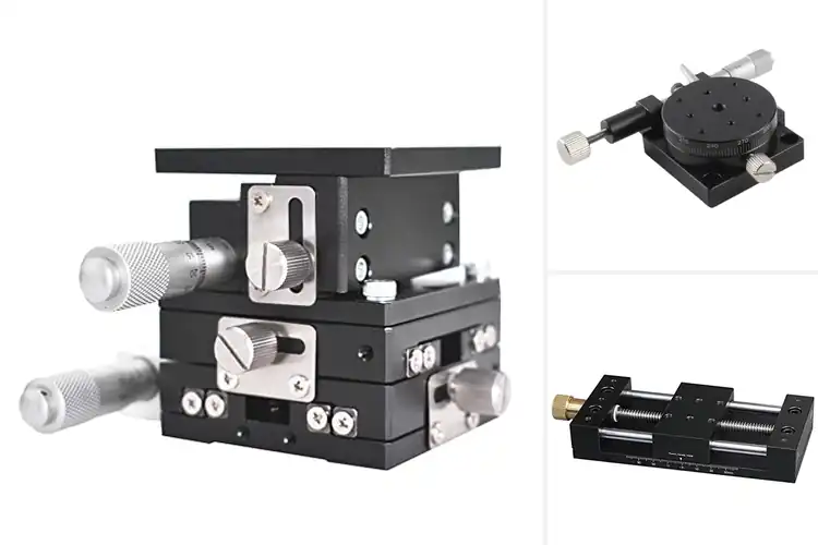 Detailed view of Best Optical Experimental Measurement Sliding Table