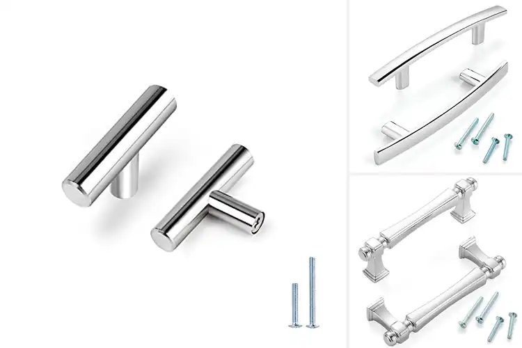 Detailed view of Best Polished Chrome Locker Handle