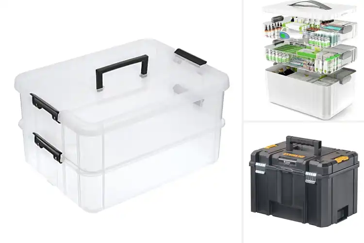 Detailed view of Best Portable Storage Boxes