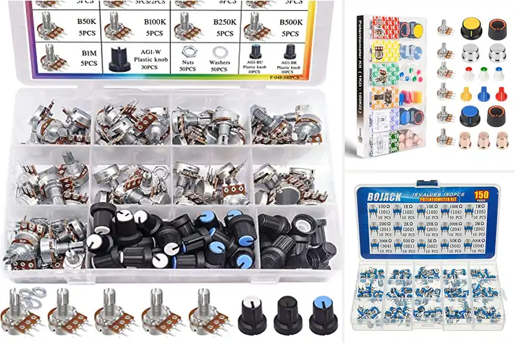 Detailed view of Best Potentiometer Assortment Kits