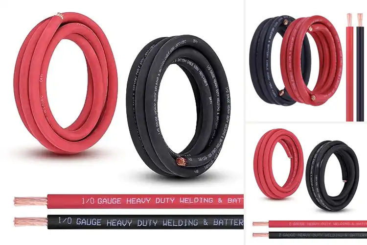 Detailed view of Best Pure Copper Battery Cables