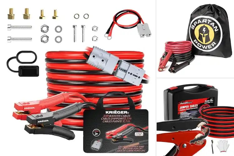 Detailed view of Best Pure Copper Wire Jumper Cables