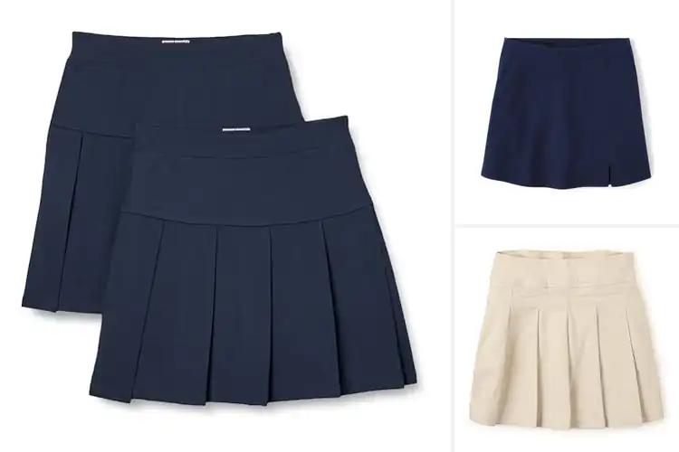 Detailed view of Best School Uniform Approved Skorts