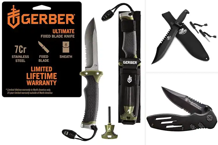 Detailed view of Best Survival Knives