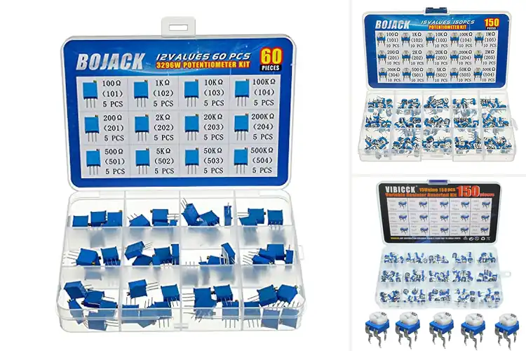 Detailed view of best Trimmer Potentiometer Assortments