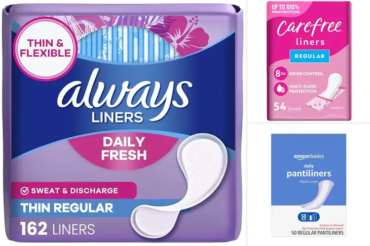 Detailed view of Best Unscented Pantyliners