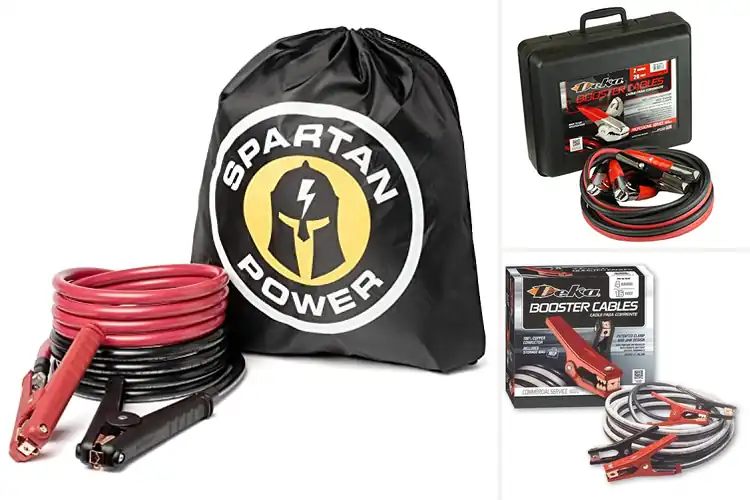 Detailed view of Best USA Made Jumper Cables for Reliable Power Boosts