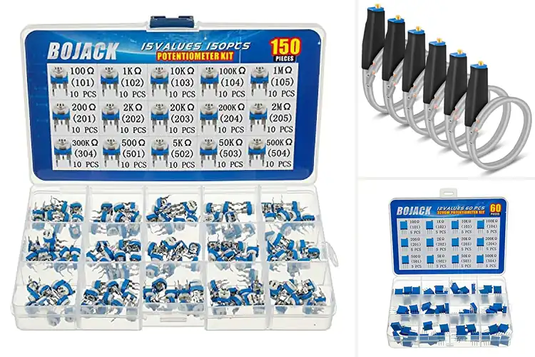 Detailed view of Best Variable Resistors Kits: Precision & Flexibility
