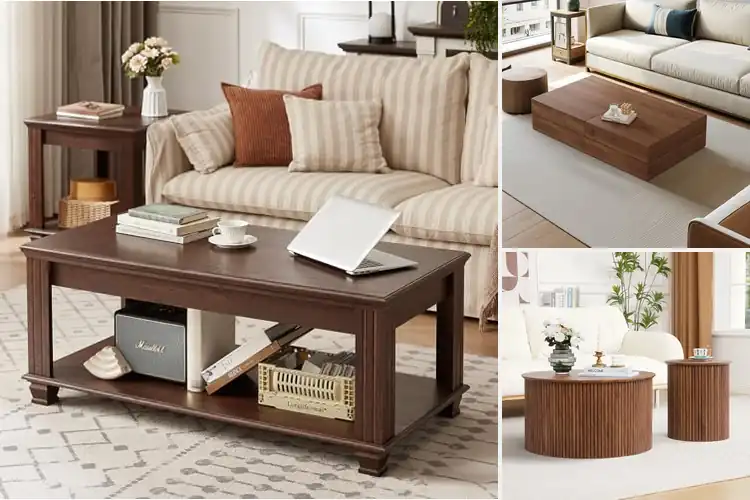 Detailed view of Best Walnut Coffee Tables: Top 10 Stylish & Durable Picks
