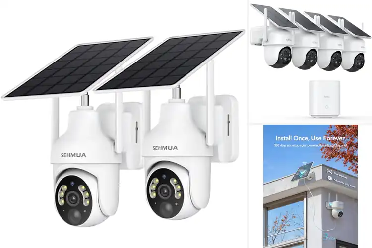 Detailed view of Best Wireless Solar Security Cameras