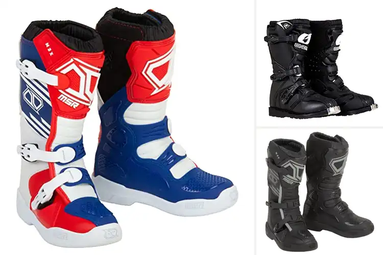 Detailed view of Best Youth Motocross Boots for Safe, Confident Riding
